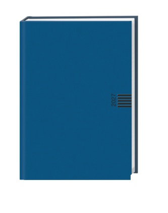 Wochen-Cheftimer A5, blau 2027