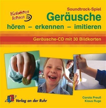 Soundtrack-Spiel Geräusche, 1 Audio-CD + 30 Bildkarten