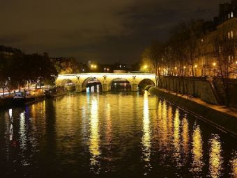 Seine Paris bei Nacht - 500 Teile (Puzzle)