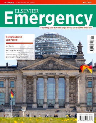 ELSEVIER Emergency. Rettungsdienst und Politik. 4/2025