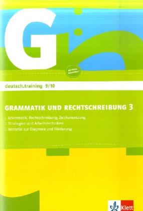 Grammatik und Rechtschreibung 3
