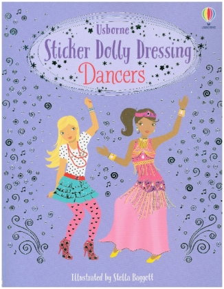 Sticker Dolly Dressing Dancers