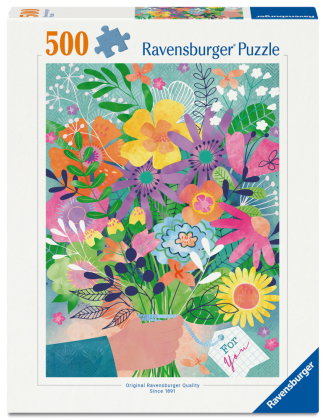 Erwachsenenpuzzle 500 Teile - Blumen für dich