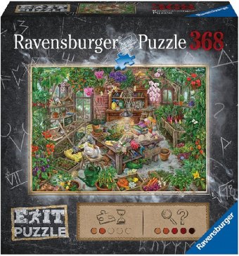 Erwachsenenpuzzle 368 Teile - Im Gewächshaus