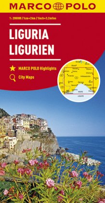 MARCO POLO Regionalkarte Italien 05 Ligurien 1:200.000. Ligurie / Liguria