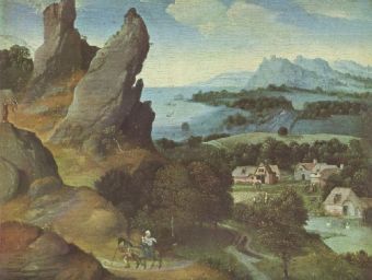 Joachim Patinir - Flucht nach Ägypten - 1.000 Teile (Puzzle)