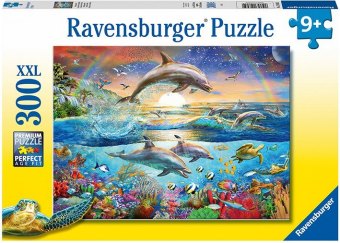 Kinderpuzzle 300 XXL Teile - Delfinparadies