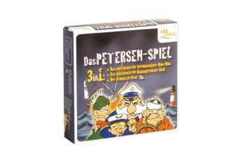 Das Petersen Spiel 3 in 1 - Seemannsgarn-Mau-Mau - Klabautermann-Skat - Der Schwarze Pirat