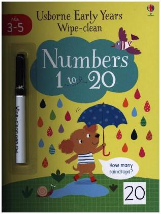 Early Years Wipe-Clean Numbers 1 to 20