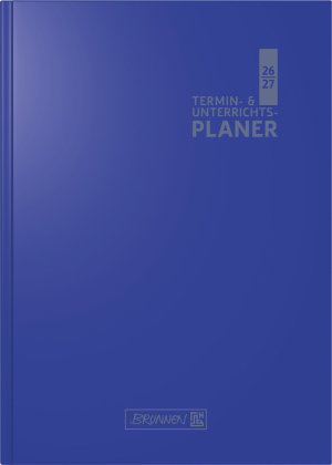 Termin- & Unterrichtsplaner 2026/2027, blau