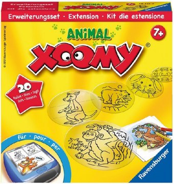 Ravensburger Xoomy Erweiterungsset Animal 18711- Comics und Tiere Zeichnen lernen, Kreatives Zeichne
