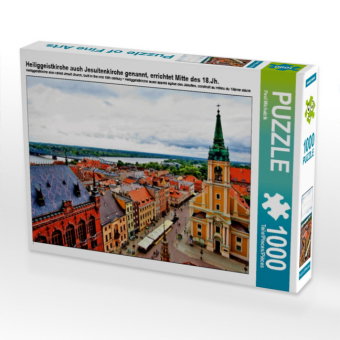 Heiliggeistkirche auch Jesuitenkirche genannt, errichtet Mitte des 18.Jh. (Puzzle)