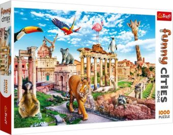 Wilde Tiere in Rom (Puzzle)