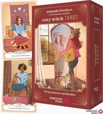 Cozy Witch Tarot - DAS Tarot für alle jungen Hexen!, m. 1 Buch, m. 1 Beilage