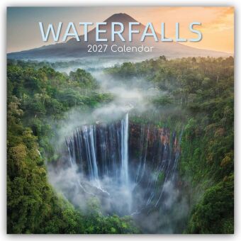 Waterfalls - Wasserfälle 2027 - 16-Monatskalender