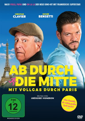 Ab durch die Mitte - Mit Vollgas durch Paris, 1 DVD