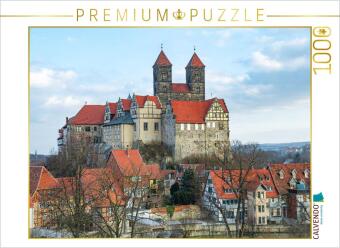 CALVENDO Puzzle Ein Motiv aus dem Kalender Altstadt Quedlinburg | 1000 Teile Lege-Größe 64x48cm Foto