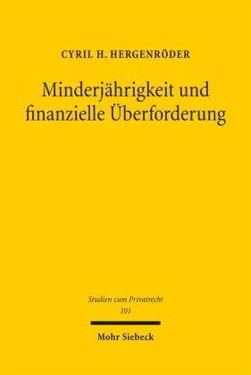 Minderjährigkeit und finanzielle Überforderung