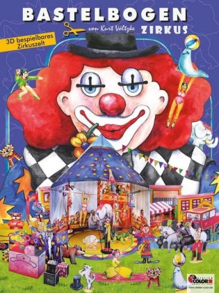 Zirkus Bastelbogen