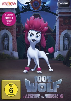 100% Wolf - Die Legende des Mondsteins. Staffel.1.1, 2 DVDs