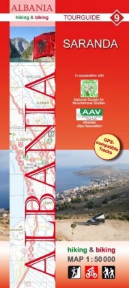 Albania hiking & biking 1:50000