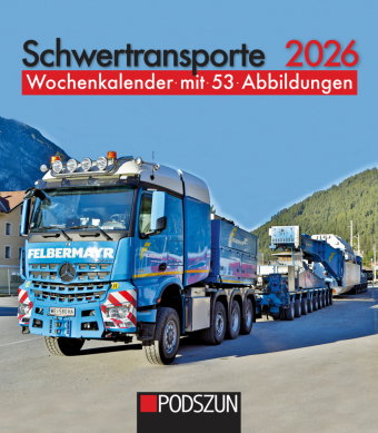 Schwertransporte 2026 Wochenkalender