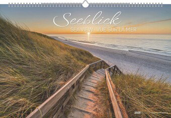 Alpha Edition - Seeblick Kalender 2026 - Bildkalender quer 49,5x33 cm - 12 traumhafte Strand- & Küst