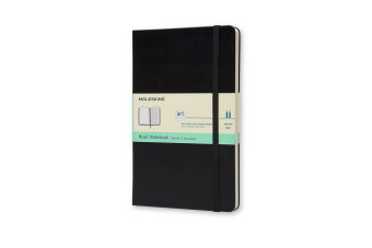 Moleskine Noten-Notizbuch (Pentagram Notebook) Large Size
