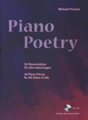Piano Poetry, für Klavier, m. Audio-CD