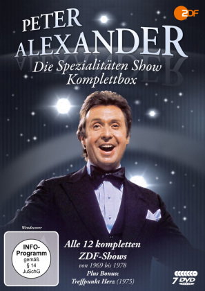 Die Peter Alexander Spezialitäten Show - Komplettbox, 7 DVD (Neuauflage)