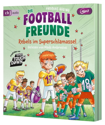 Die Football-Freunde - Rebels im Superschlamassel, 1 Audio-CD, 1 MP3