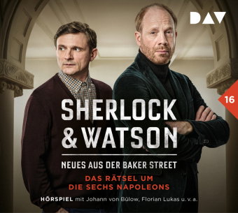 Sherlock & Watson - Neues aus der Baker Street: Das Rätsel um die sechs Napoleons (Fall 16), 2 Audio