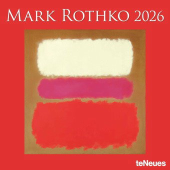 teNeues - Mark Rothko 2026 - Kunst-Wandkalender 30x30 cm (30x60 cm geöffnet) | Broschürenkalender mi