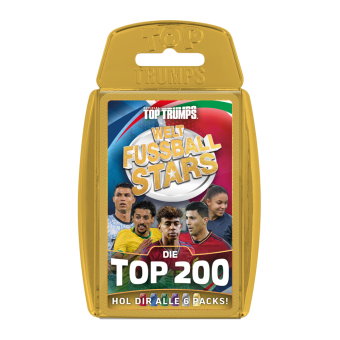 Top Trumps Weltfussballstars TOP 200 - Pack 6