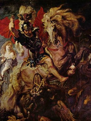 Peter Paul Rubens - Der Lanzenstich, Detail - 500 Teile (Puzzle)
