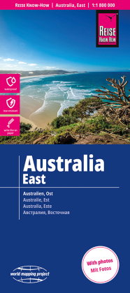 Reise Know-How Landkarte Australien, Ost | Australia, East (1:1.800.000)