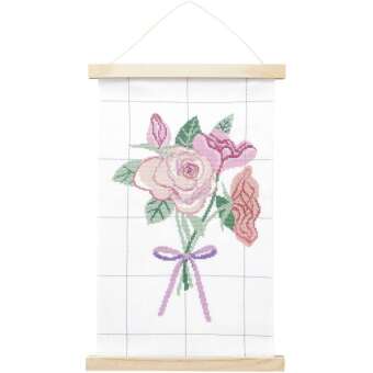 Stickpackung Gezählter Kreuzstich, Blumenstrauß