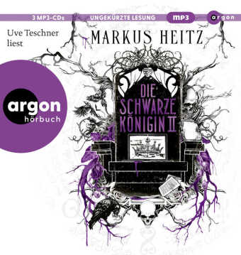 Die Schwarze Königin II, 3 Audio-CD, 3 MP3