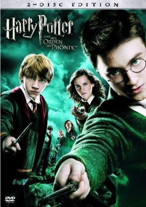 Harry Potter und der Orden des Phönix, 2 DVDs, deutsche u. englische Version