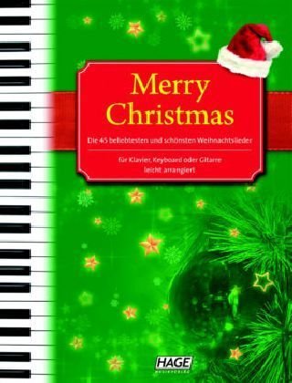 Merry Christmas für Klavier, Keyboard oder Gitarre
