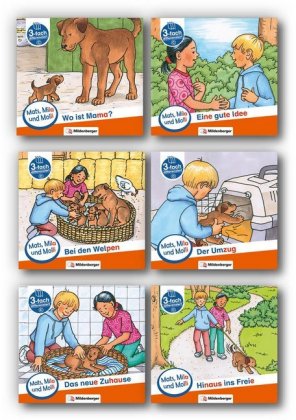 Paket - Mats, Mila und Molli - Heft 1-6, Schwierigkeitsstufe C. H.1-6