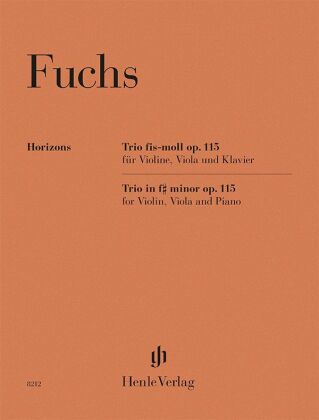 Robert Fuchs - Trio fis-moll op. 115 für Violine, Viola und Klavier
