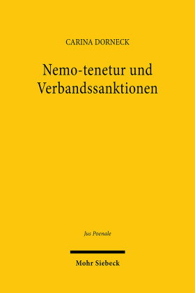 Nemo-tenetur und Verbandssanktionen