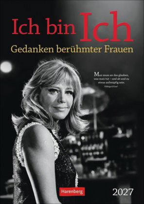 Ich bin Ich Wochen-Kulturkalender 2027 - Gedanken berühmter Frauen