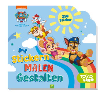 PAW Patrol Stickern, Malen, Gestalten