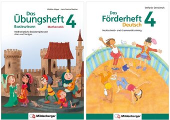 Sicher ins 5. Schuljahr - Paket: Förderprogramm Rechnen - Schreiben - Grammatik · Klasse 4