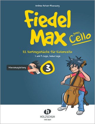 Fiedel-Max goes Cello 3 - Klavierbegleitung. Vol.3