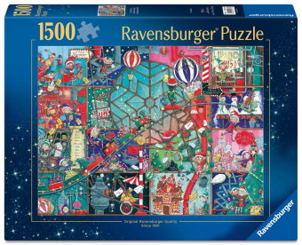 Erwachsenenpuzzle 1500 Teile - Die Elfenfabrik
