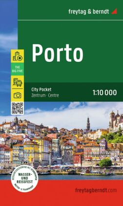 freytag & berndt Innenstadtplan Porto 1:10.000