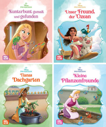 Nelson Mini-Bücher: Disney Prinzessin 25-28
